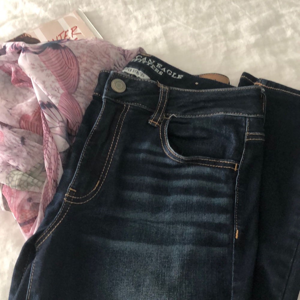 American Eagle hi-rise jeggings, 8L